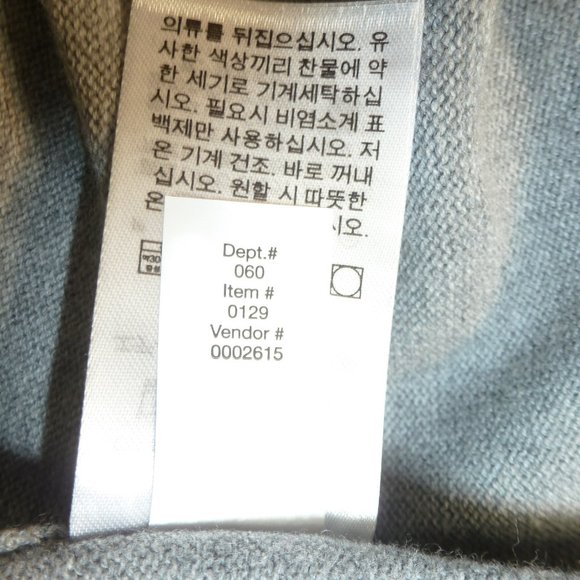 Eddie Bauer - NWOT Tunic Raglan  Sweater w/Crewneck decor  size L - Picture 11 of 11